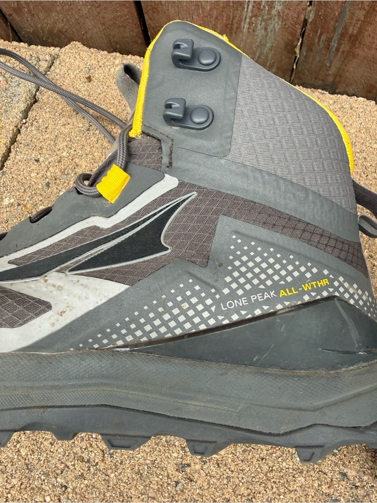 Altra Ego Men’s Lone Peak Gray All Weather Mid Trail Shoes Boots Size 7 40 main image 14